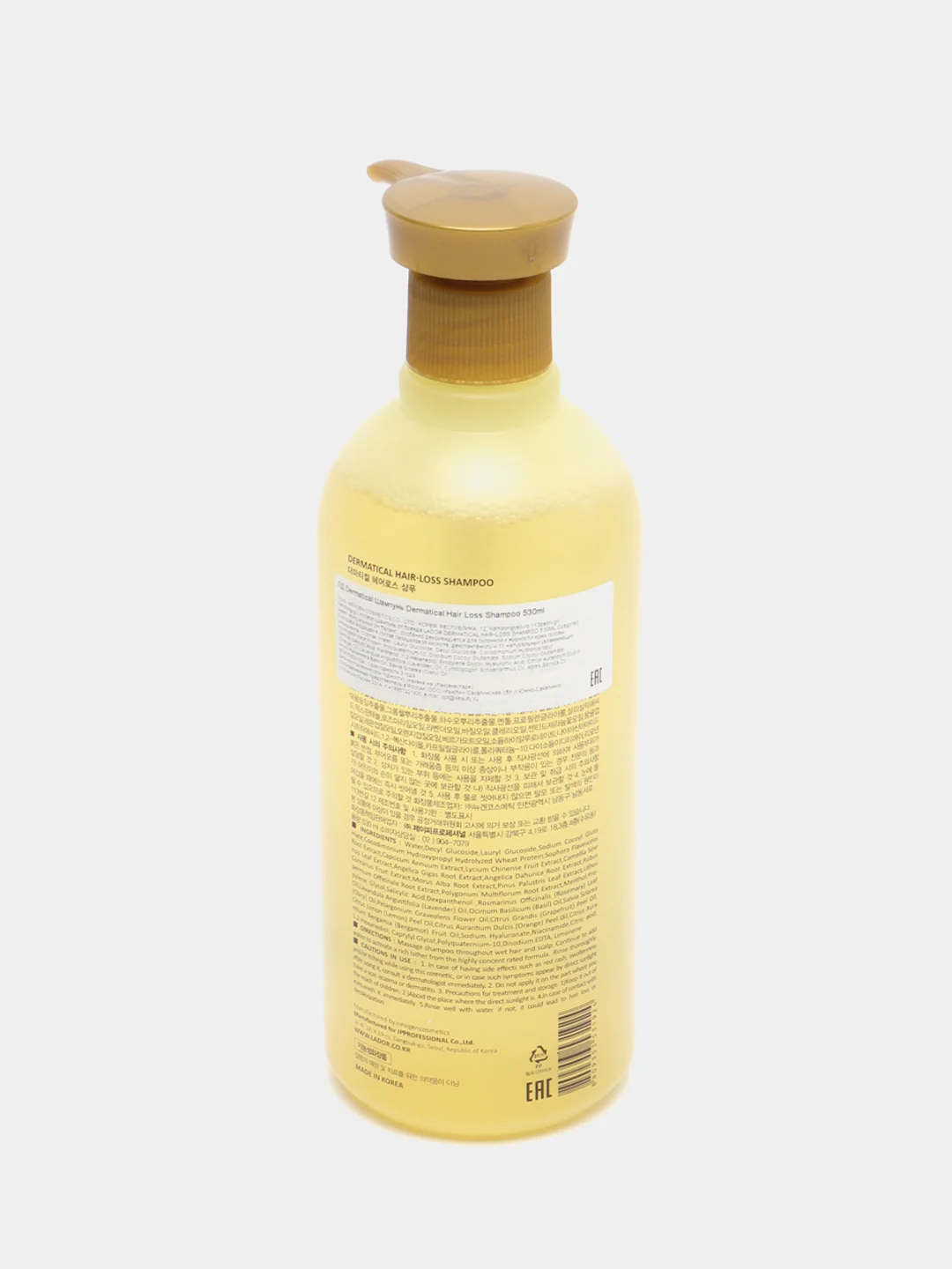 Бессульфатный шампунь против выпадения волос Lador Dermatical Hair-Loss Shampoo