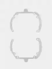 Переходные рамки для замены линз в фарах Hella для Ford Focus II рест. 2007-2011, 2 штуки