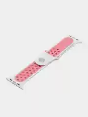 Алый силиконовый ремешок для часов Apple Watch 1-7, SE