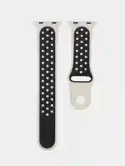 Бежевый силиконовый ремешок для часов Apple Watch 1-7, SE