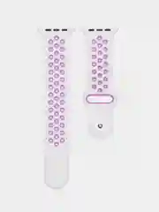 Белый силиконовый ремешок для часов Apple Watch 1-7, SE