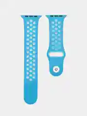 Лазурный силиконовый ремешок для часов Apple Watch 1-7, SE