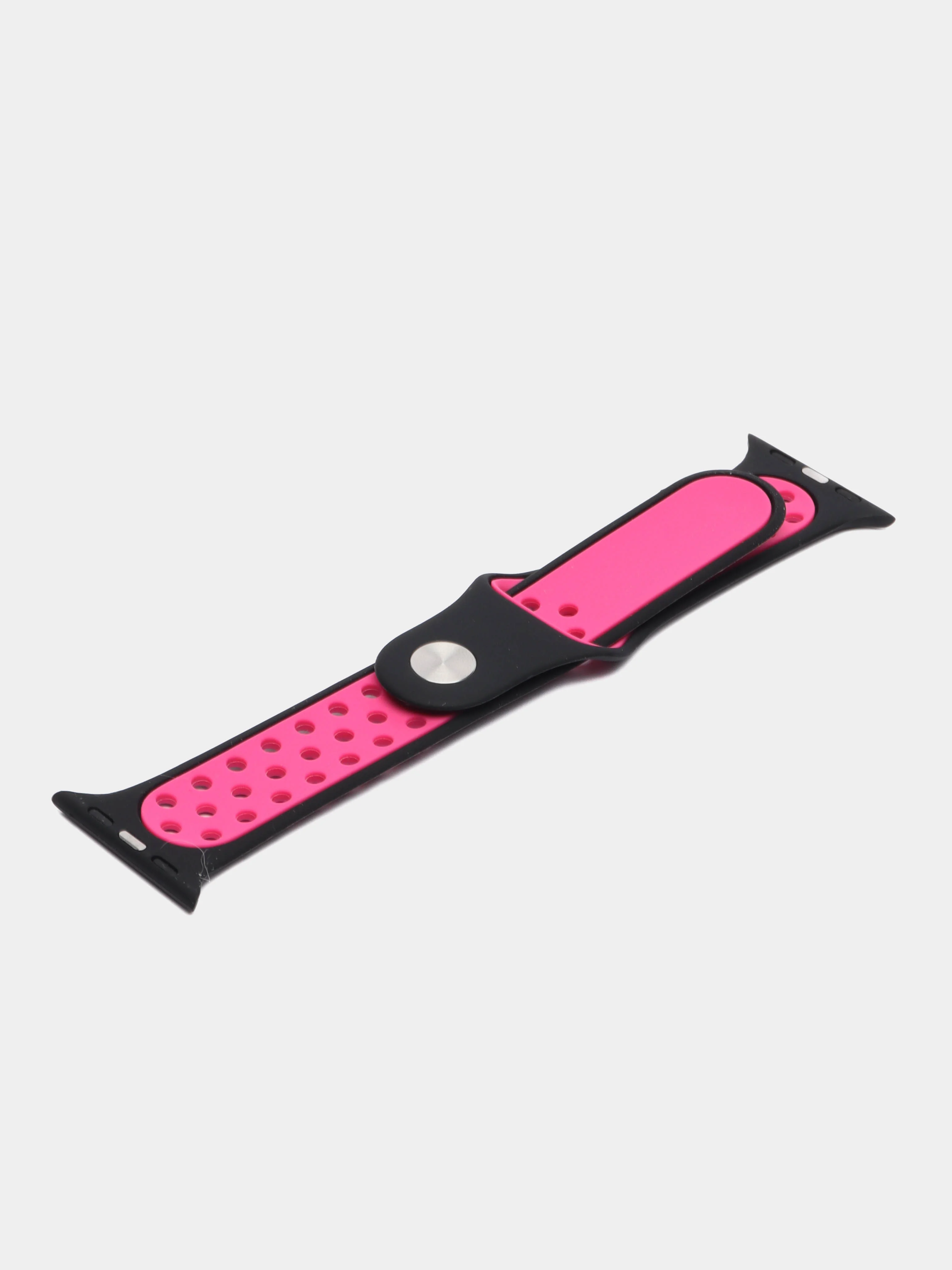 Фуксия силиконовый ремешок для часов Apple Watch 1-7, SE