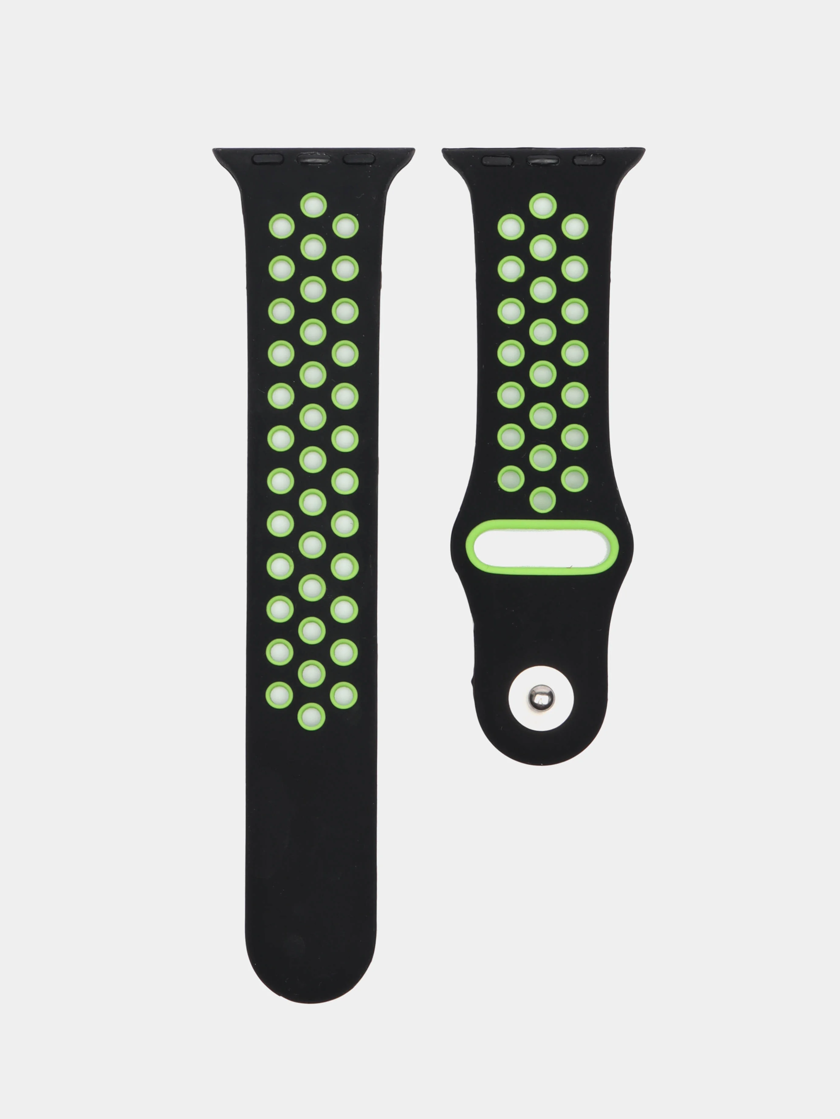 Лайм силиконовый ремешок для часов Apple Watch 1-7, SE