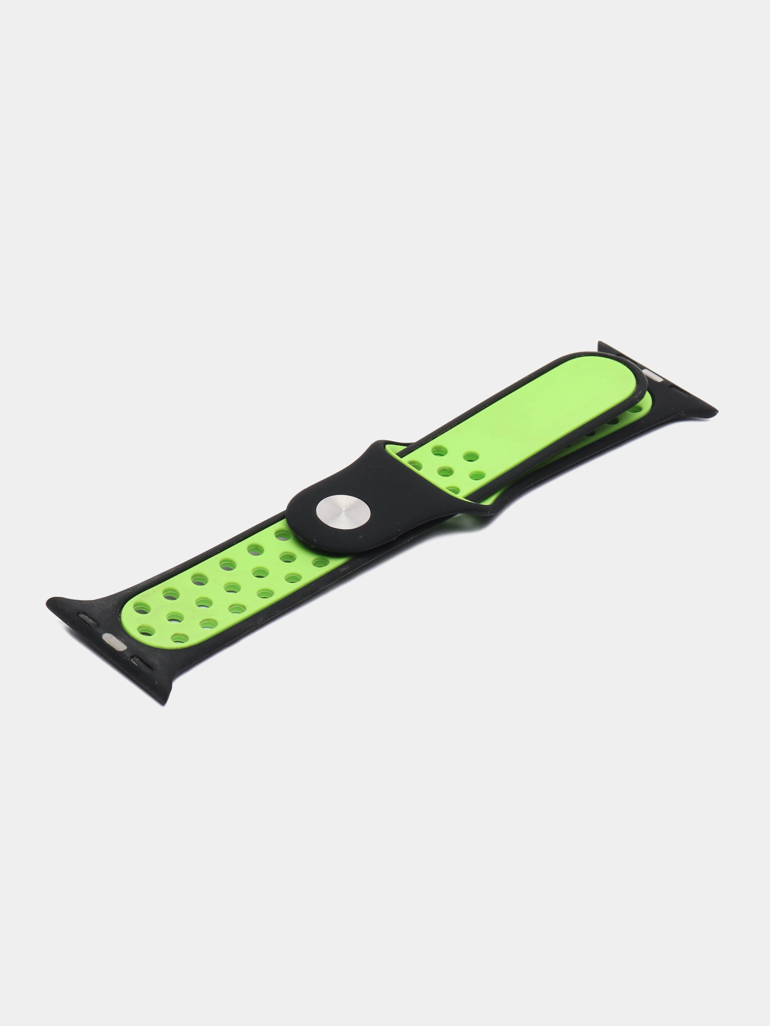 Лайм силиконовый ремешок для часов Apple Watch 1-7, SE