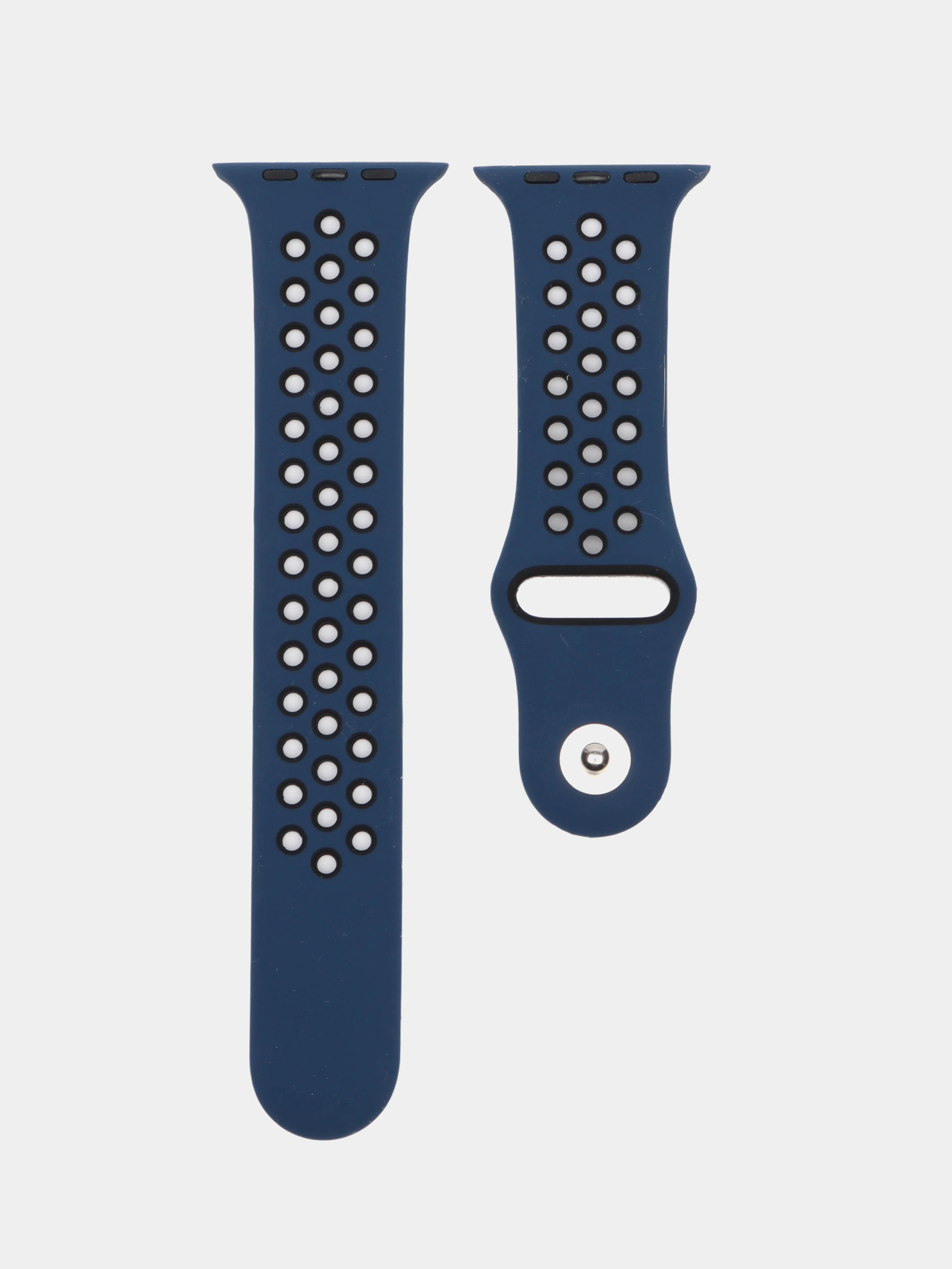 Морской силиконовый ремешок для часов Apple Watch 1-7, SE