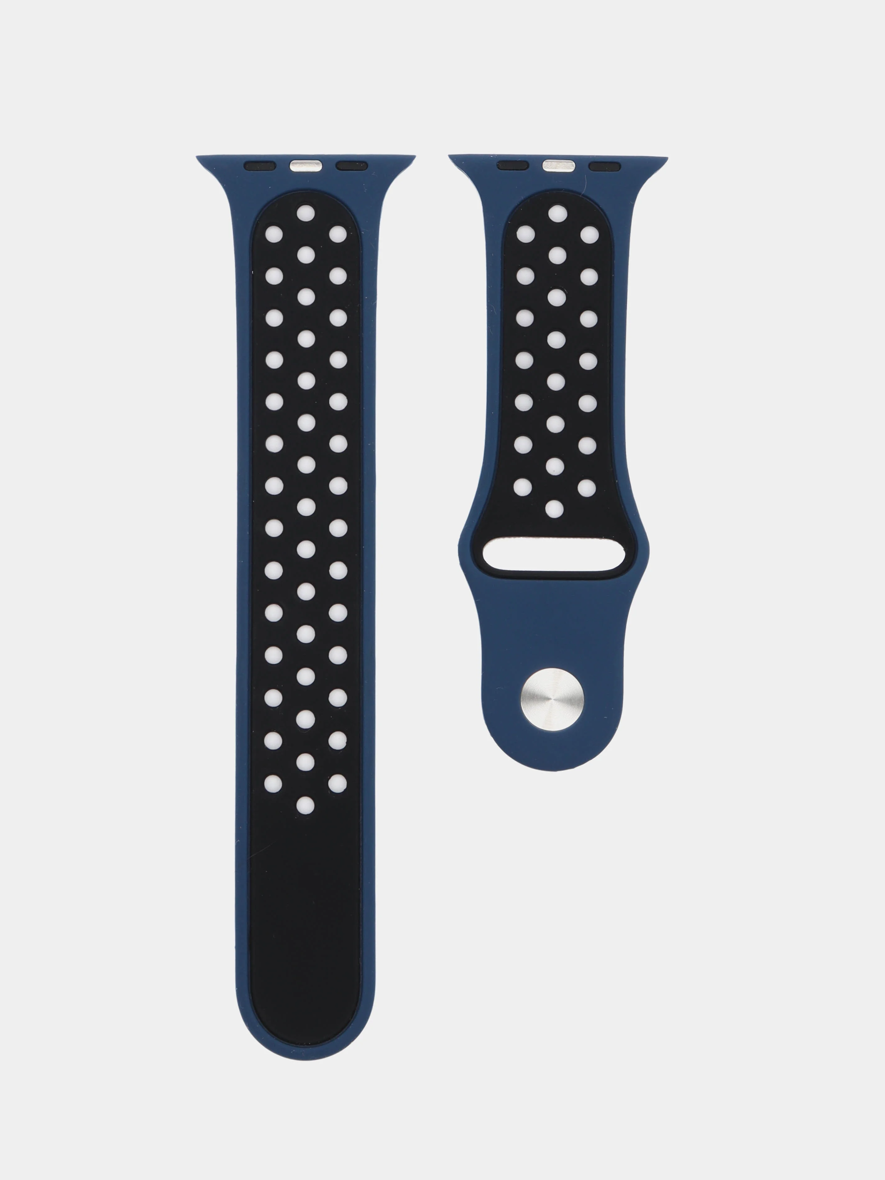Морской силиконовый ремешок для часов Apple Watch 1-7, SE