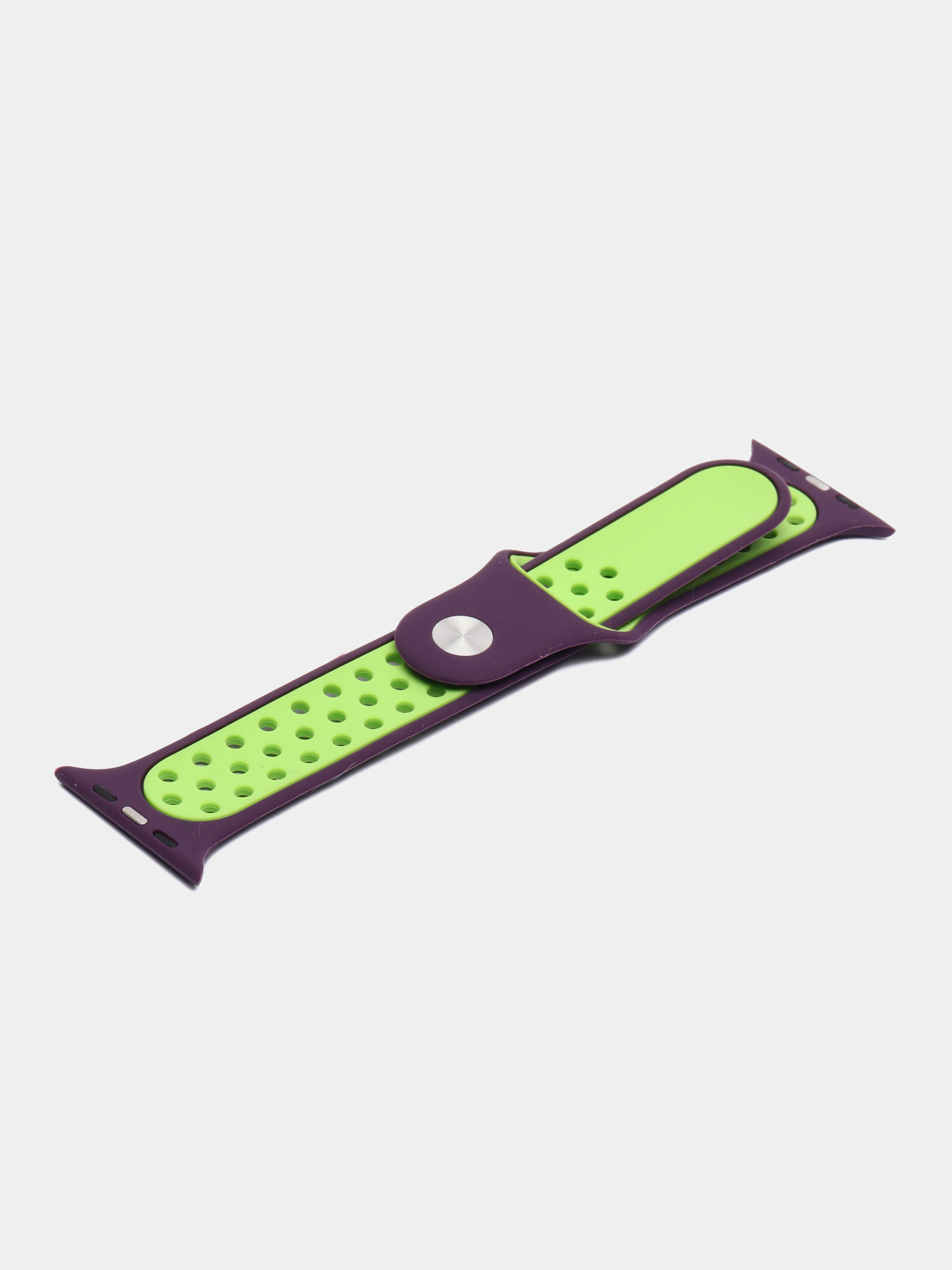 Тёмно-бордовый силиконовый ремешок для часов Apple Watch 1-7, SE
