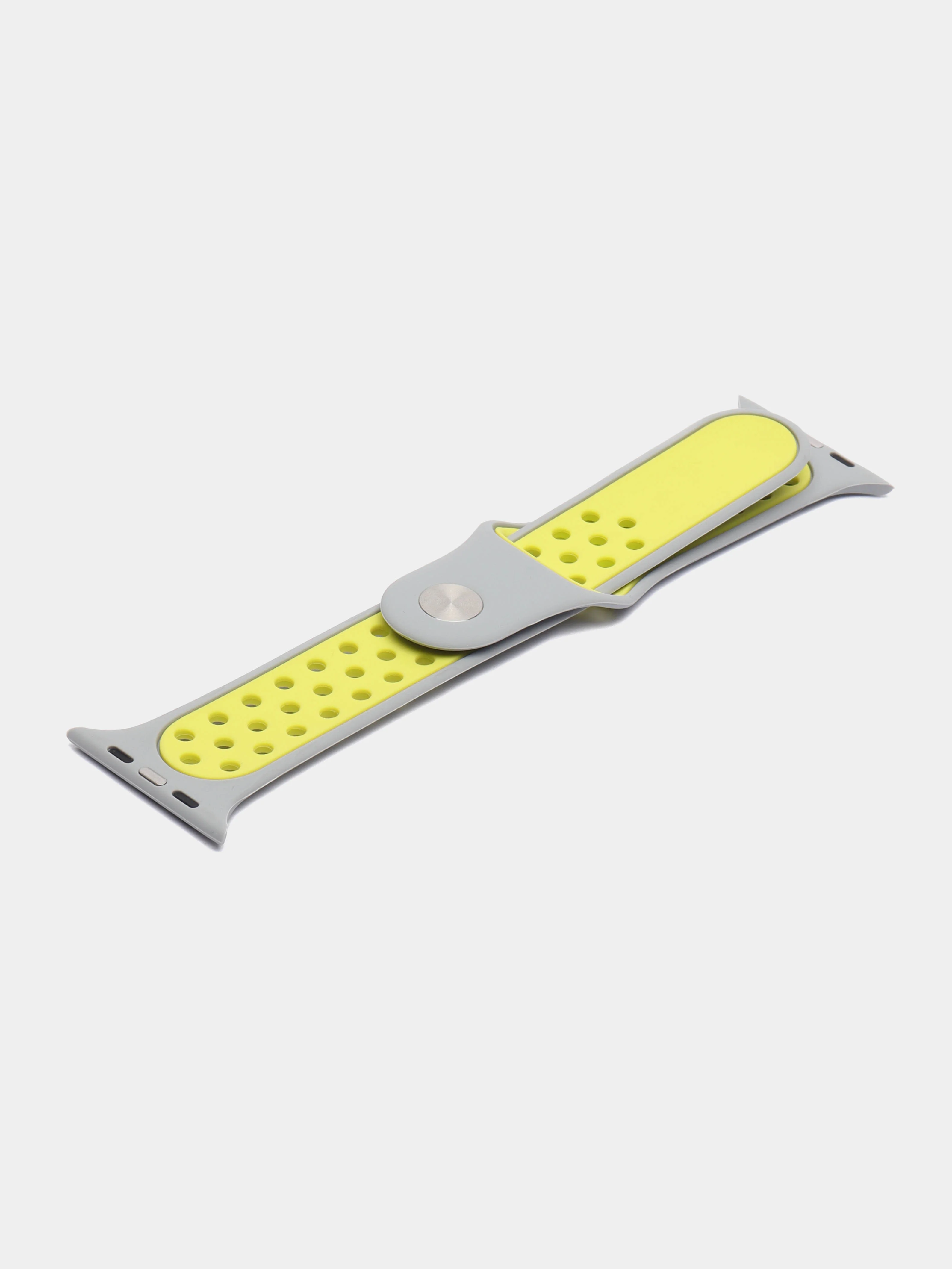 Тёмно-серый силиконовый ремешок для часов Apple Watch 1-7, SE