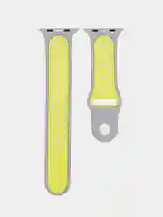 Тёмно-серый силиконовый ремешок для часов Apple Watch 1-7, SE
