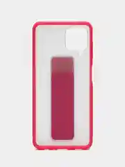Розовый чехол-накладка с магнитным держателем для IPHONE/SAMSUNG/12M/A52/A22