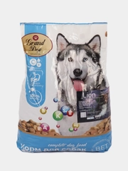 Сухой корм Grand Dog Lion на рыбной основе для собак крупных и средних пород 4,5 кг