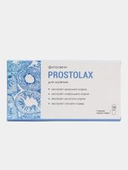 Фитосвечи от простатита Prostolax, при мужском бессилии, для увеличения потенции, мужчин