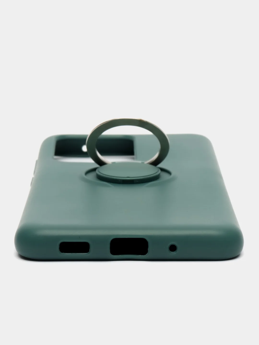 Зеленый чехол накладка с кольцом RING Samsung A21/S20+/M21/A31/A21S/S11+/A41/S20/S11/NOTE10/A91