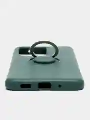 Зеленый чехол накладка с кольцом RING Samsung A21/S20+/M21/A31/A21S/S11+/A41/S20/S11/NOTE10/A91