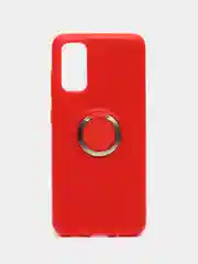 Красный чехол накладка с кольцом RING Samsung A21/S20+/M21/A31/A21S/S11+/A41/S20/S11/NOTE10/A91