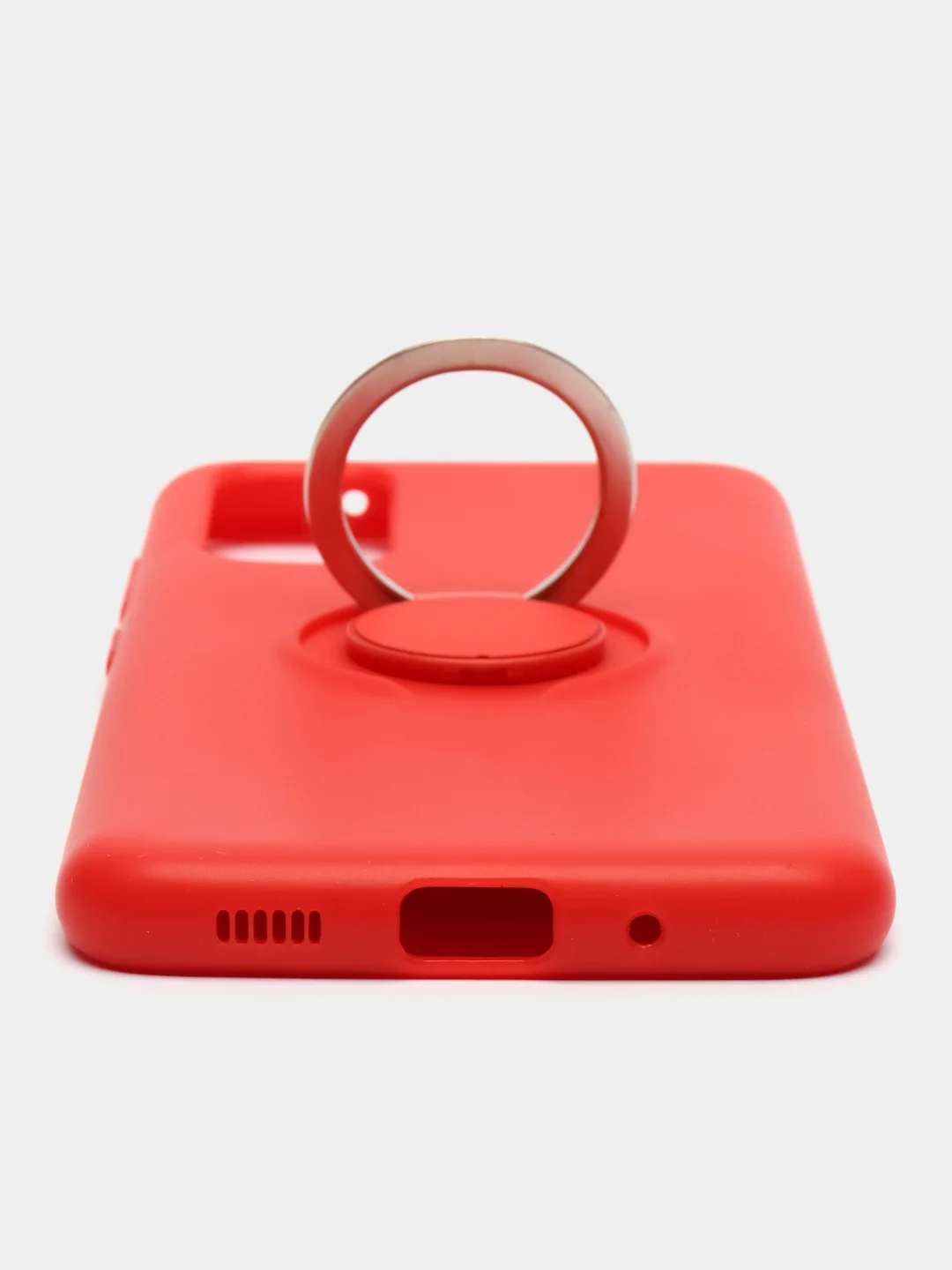 Красный чехол накладка с кольцом RING Samsung A21/S20+/M21/A31/A21S/S11+/A41/S20/S11/NOTE10/A91