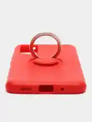 Красный чехол накладка с кольцом RING Samsung A21/S20+/M21/A31/A21S/S11+/A41/S20/S11/NOTE10/A91