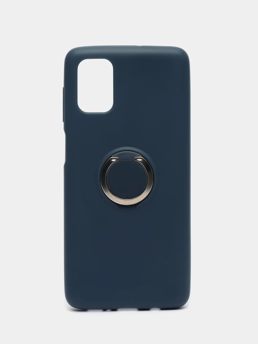 Темно-синий чехол накладка с кольцом RING Samsung A21/S20+/M21/A31/A21S/S11+/A41/S20/S11/NOTE10/A91