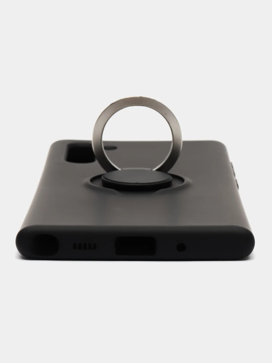 Черный чехол накладка с кольцом RING Samsung A21/S20+/M21/A31/A21S/S11+/A41/S20/S11/NOTE10/A91