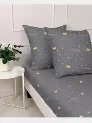 Комплект постельного белья, 1,5 спальный, 2х спальный, евро, семейный, 4007, полисатин