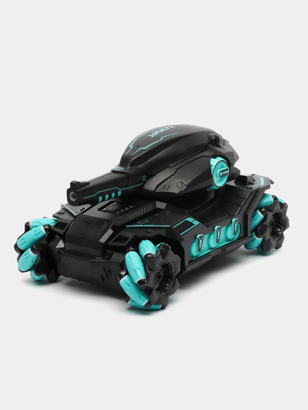 Бирюзовый танк на радиоуправлении Tank 386