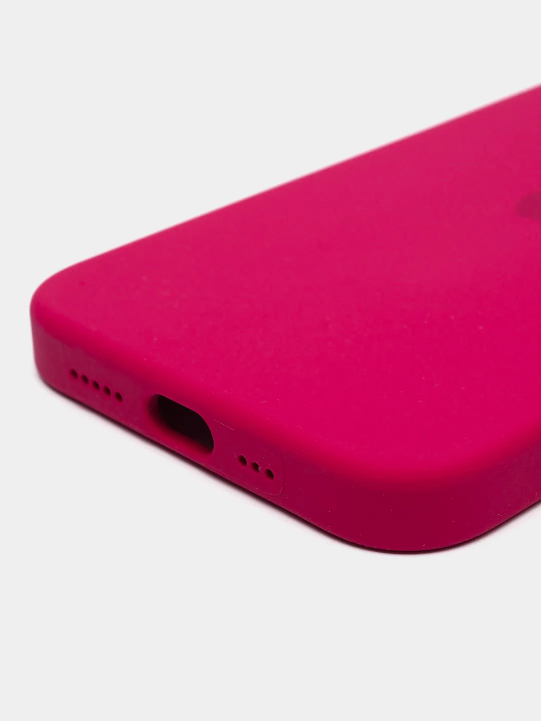 Марсала чехол Silicone Case для iPhone 14, 14 Pro, 14 Plus, 14 Pro Max, с закрытым низом