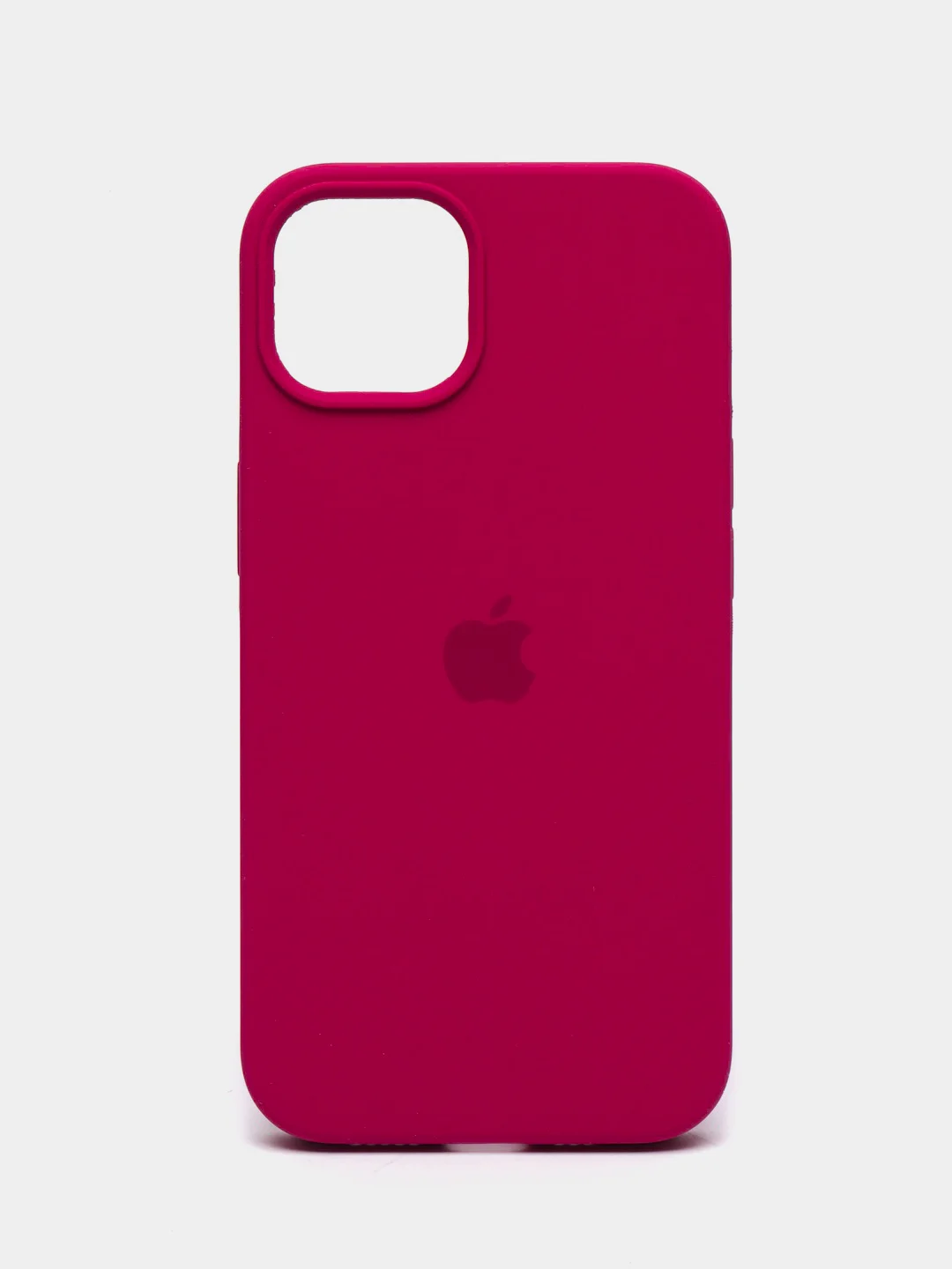 Марсала чехол Silicone Case для iPhone 14, 14 Pro, 14 Plus, 14 Pro Max, с закрытым низом