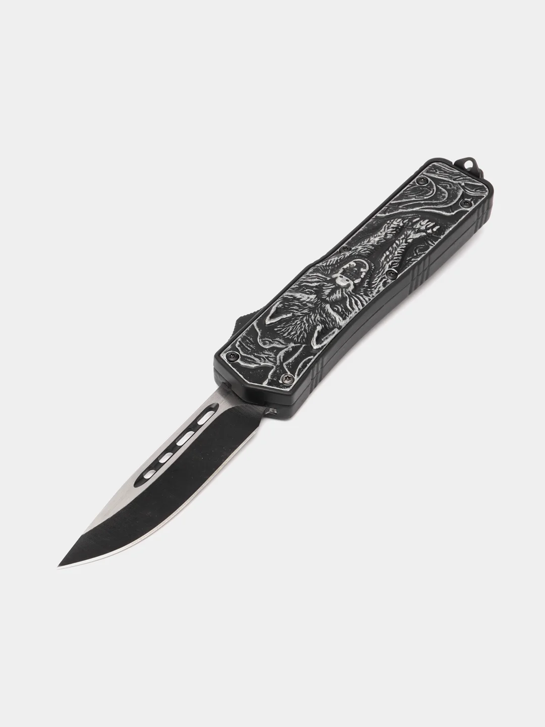Автоматический фронтально-выкидной нож Microtech, туристический нож Микротеч