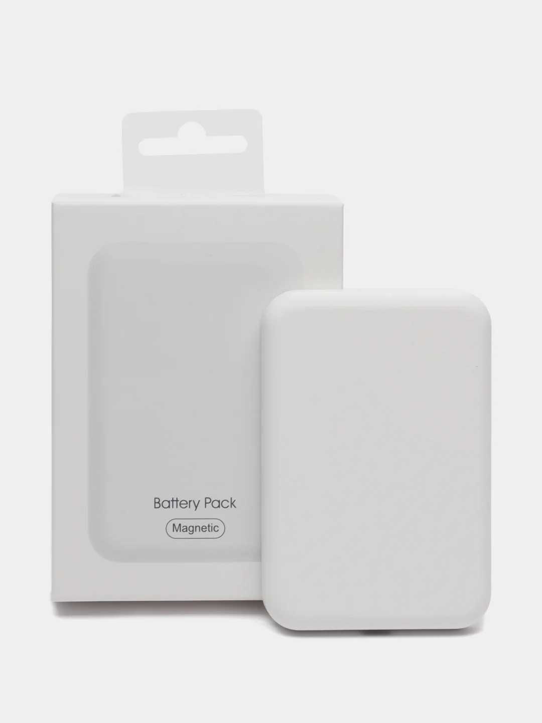 Внешний беспроводной аккумулятор MagSafe для iPhone, зарядка PowerBank 5000 mAh
