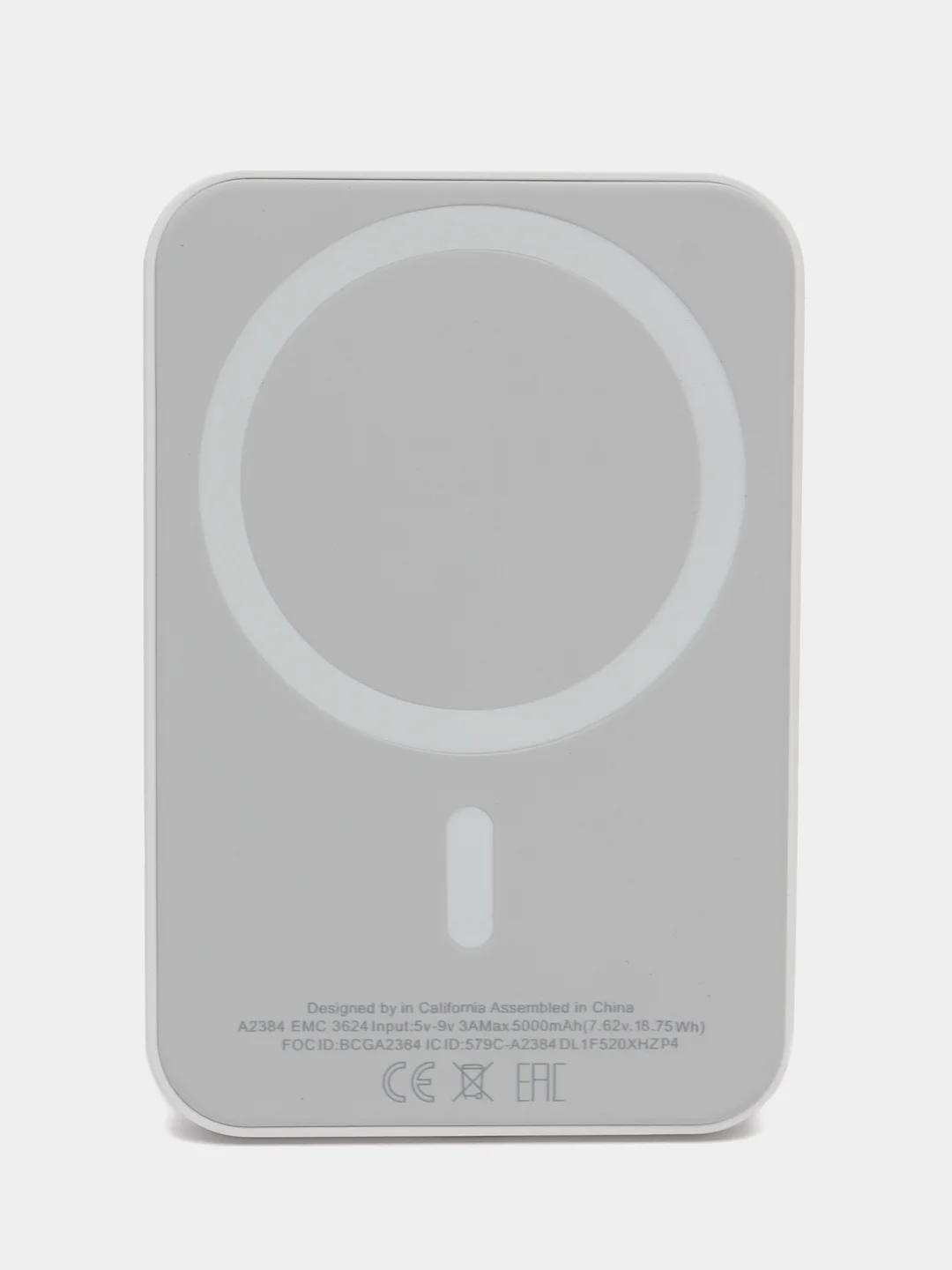 Внешний беспроводной аккумулятор MagSafe для iPhone, зарядка PowerBank 5000 mAh