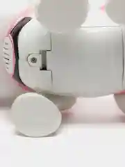 Розовый робот собака Чаппи
