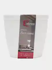 Белый горшок для цветов