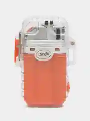 Разноцветный зажигалка электронная, с фонариком, USB
