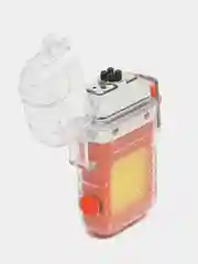 Разноцветный зажигалка электронная, с фонариком, USB