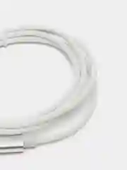 Белый кабель AUX-Type-C, 3,5mm jack, 1 м