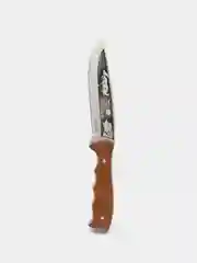 Нож нескладной туристический/охотничий/с гравировкой "Пантера"