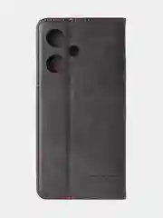 Черный чехол-книжка GQ для Infinix Hot 30i из искусственной кожи