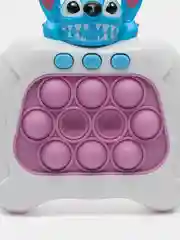 Голубой электронный "Поп-ит", Pop it, игрушка антистресс