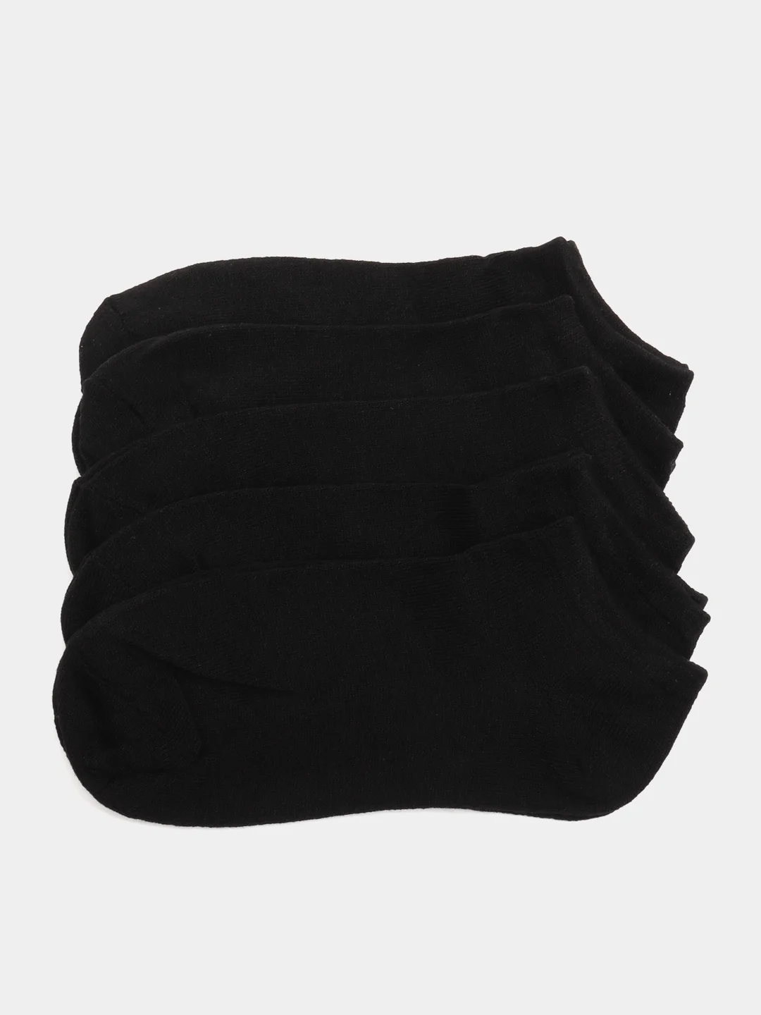 Черный женские носки короткие,5 пар(37-39)