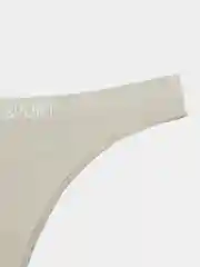 Серый женские спортивные трусы стринги