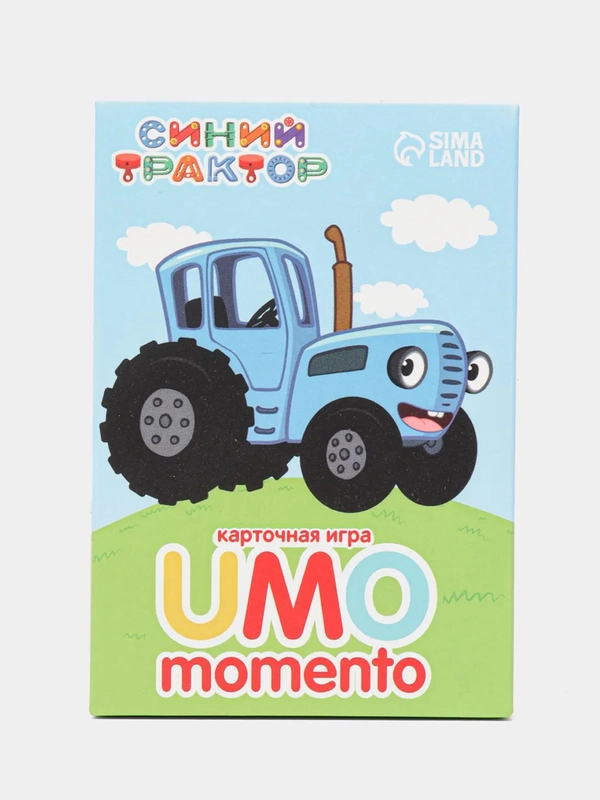 Карточная игра UMO momento "Синий трактор"