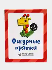 Настольная игра "Фигурные прятки", BRAINY GAMES, для детей