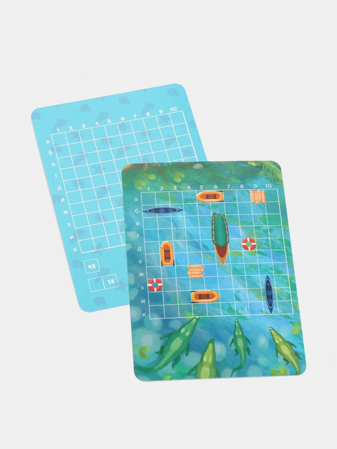 Игра в коробке Проф-Пресс "Морской бой", карточная