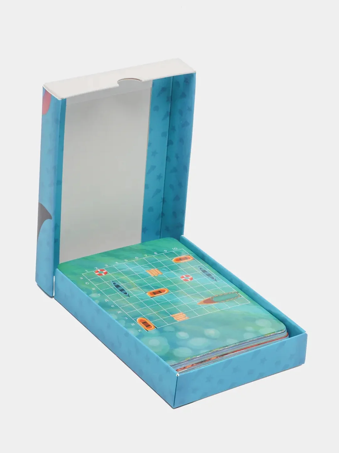 Игра в коробке Проф-Пресс "Морской бой", карточная