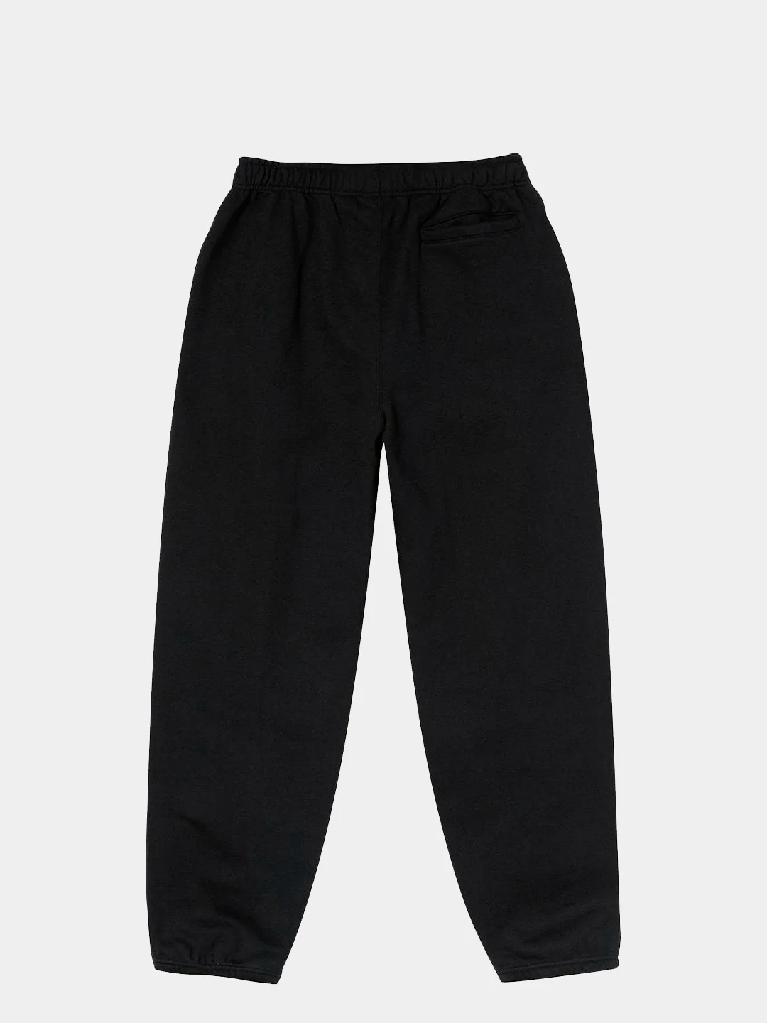Терракотовый спортивные штаны, брюки для бега X Stussy Fleece Pants Black, из хлопка, повседневные