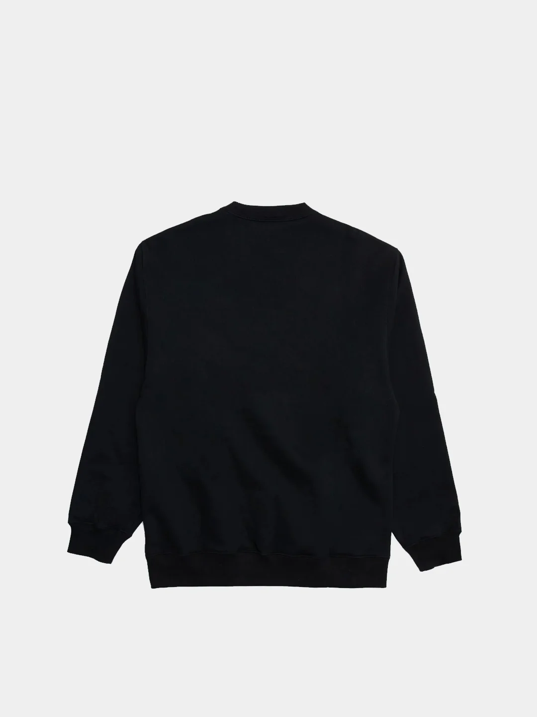Черный свитшот / спортивная толтовка Nike x Stussy Fleece Crew Black из хлопка повседневный