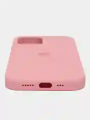 Пурпурный чехол Silicone Case для iPhone 12 / iPhone 12 Pro, закрытый низ