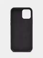 Серый чехол Silicone Case для iPhone 12 / iPhone 12 Pro, закрытый низ