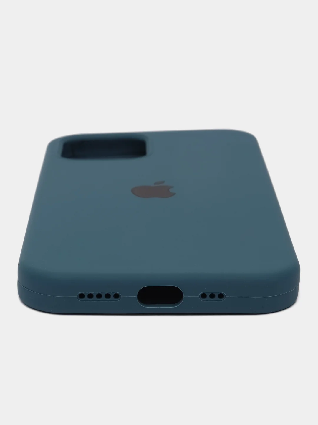 Лимонный чехол Silicone Case для iPhone 12 / iPhone 12 Pro, закрытый низ